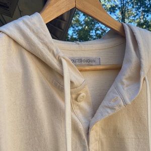 Outerknown Denim Project Hooded Henley